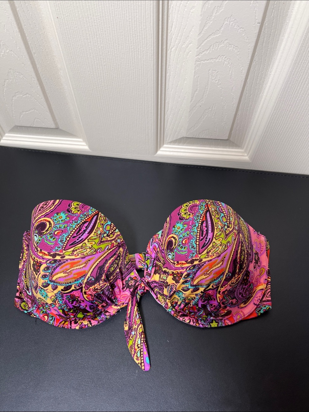 Victoria's Secret Pink Paisley Bandeau Bikini Top